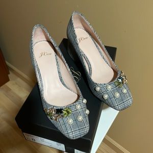 Collection Celia Jcrew pump with jewel, size 8